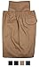 Falcon Bay Big & Tall Men's Casual Twill Pants Full Elastic Waist (46W X 30L, Khaki)