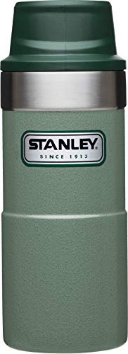 Stanley Legendary Classic Einhand-Vakuum-Thermobecher 0.35 L, 18/8 Edelstahl, Doppelwandig Vakuumisoliert, Isolierbecher…