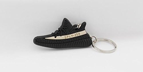 Yeezy Boost 350 V2 Fashion - Key Chains 2D - Black/Red (Breds), Black/White (Oreo), Gray/Orange (Beluga), Black/Grey, White (Black Grey)