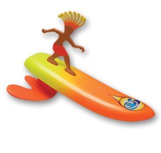 Surfer Dudes Wave Powered Mini-Surfer and Surfboard Beach Toy - Old Version - Costa Rica Rick (Best Big Wave Surfer)