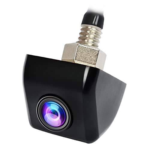 PARKVISION Telecamera di retromarcia posizione di montaggio flessibile consentita fotografica di retrovisione con immagine invertita su-giù e linea di parcheggio opzionale [PAL-120]