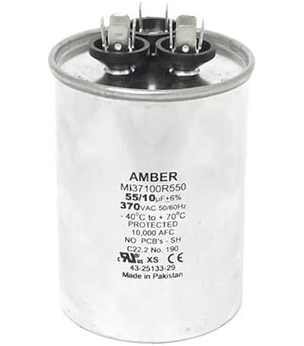さとみ 43-25133-29 -Rheem OEM Round Replacement Dual Run Capacitor