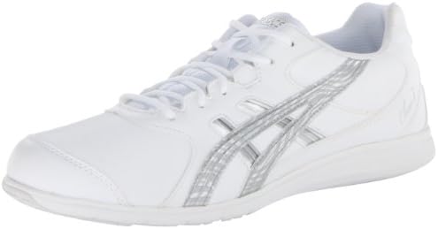 white asics cheerleading shoes