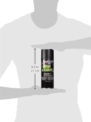 Dupli-Color HVP106 Flat Black High Performance Vinyl and Fabric Spray - 11 oz.
