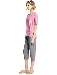 SANQIANG - Conjunto de pijama de algodón para mujer, diseño de pájaros