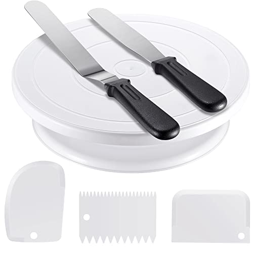 Kootek Cake Decorating Kit with Turntable Baking Supplies for Beginner Pros