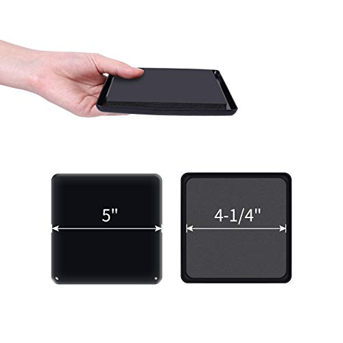 Ezprotekt Large Reusable Furniture Slider for Carpet, 5 Inch Square