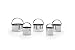 Fox Run 3607 Circle Biscuit/Cookie Cutter Set, Stainless Steel, 5-Piece