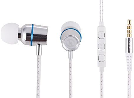 Mosidun New Z3 Earphone Super Headset Wired Selife In earphone for Wileyfox Swift, Huawei HTC Motorola Microsoft Moto G 3nd,LG Nexus 5X, iPhone 6S with the selfie Silver