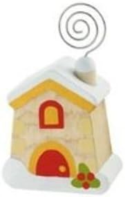 Sevi 1831 Placecard Holder - House w/ Window 4 Pack