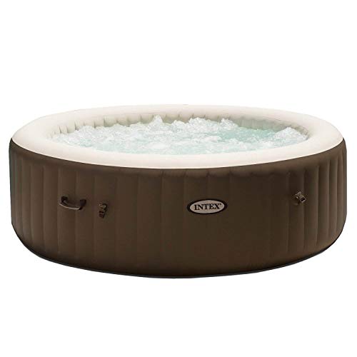 Intex Pure Spa 6 Person Portable Inflatable Bubble Jet Massage Heated Hot Tub