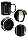econoLED Battery Color Changing Thermometer Heat Kruzhkus Mug Sensitive Porcelain Tea Coffee Cup