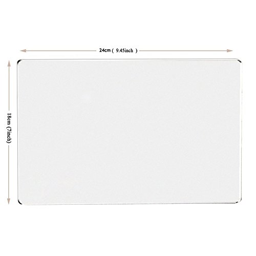 Mouse Pad, Rectangle Aluminum Gaming Mouse Pad with Double Sided Dirty and Water Resistant Non-Slip PU Base Mat for Home, Office and Travel, Micro Sand Blasting Aluminum Surface Fast and Accurate Control Easy to Clean for Computer Laptop & PC - Thumbnail 5