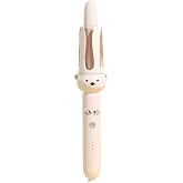 PretiHom Automatic Rotating Curling Iron &amp; Wand, Hair Curler for Long Hair | Heats to 410&deg;F (210&deg;C). Fits below-shoulder to mid-back hair, normal to thick. 1.1in ceramic barrel, dual voltage