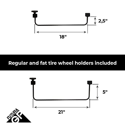 Futura GP RV Approved Hitch Mounted E Bike Rack Carrier for RV Camper Motorhome Trailer Toad