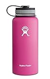 Hydro Flask Insulated Stainless Steel Water Bottle, Pinkadelic, 40-Ounce