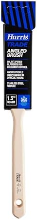 Harris Trade Angled Sash Brush 1.5 inch Paint Brush Smooth Finish Control view 2
