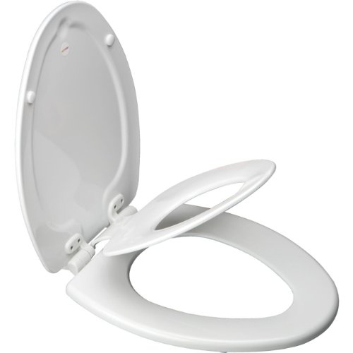 UPC 073088140791, Bemis 1483SLOW 000 Elongated NextStep SLOW Closing Potty Seat, White