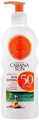 Cabana Sun Tropical Sun Lotion SPF 50 Water Resistant For Sensitive Skin 150 ml by Cabana Sun