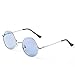 Menton Ezil Sexy Hippie Retro Style Small Round Eyewear Polarized Sunglasses UV400 for Mens Womens Driving