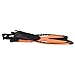 Kids Swim Fins - Diving Fins - Adjustable Speed Fins, Super-soft, for Diving,Snorkeling, Swimming & Watersports - Ivation