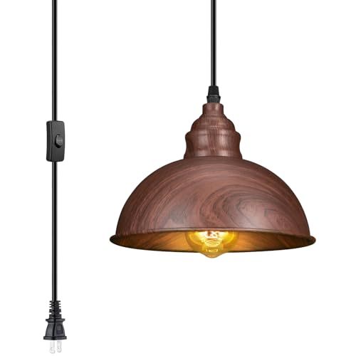 SoodMi Plug Pendant Light Hanging Lights