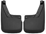 Husky Liners 58201 Black Custom Mud Guards Front Mud Guards Fits Suburban, Chevrolet Tahoe, 2015-19 GMC Yukon XL