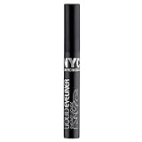 New York Color Liquid Eyeliner, Black [887A] 0.17 oz (Pack of 4)