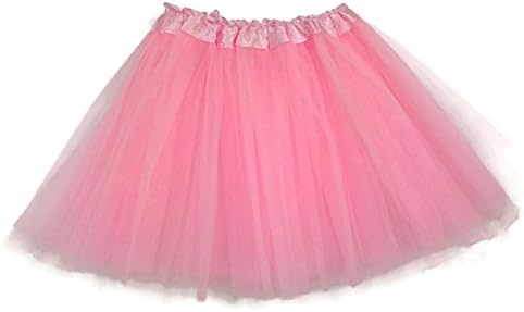 KWC – Princess Dance Costume Ballet Dress-Up Girls Toddlers 3-Layer Skirt Tutu (2-8 Years Old, Light Pink)