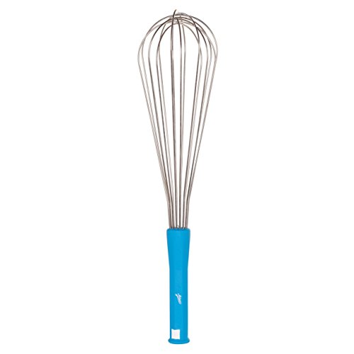 Ateco 1840 Professional 15.75-Inch Whisk, Stainless Steel Tines And Non-Slip Handle