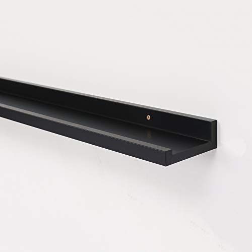 image for love furniture Set of 2 Picture Ledge Floating Frame Shelves Wall Shel