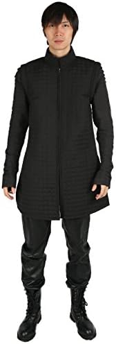 xcoser Kylo Ren Inner Tunic Deluxe Black SW 8 Last Jedi Adult Cosplay Jacket Tailored M