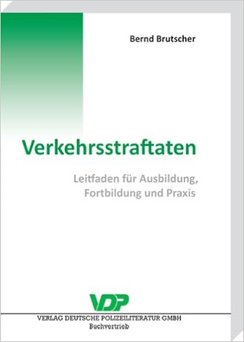 Verkehrsstraftaten Leitfaden Fur Ausbildung Fortbildung Und Praxis Amazon De Brutscher Bernd Bucher
