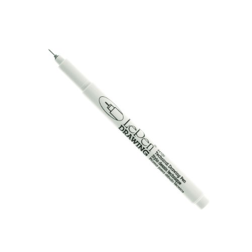 Uchida of America 4100-C-.05 .05mm Tip Le Pen Technical Drawing Pen, Black