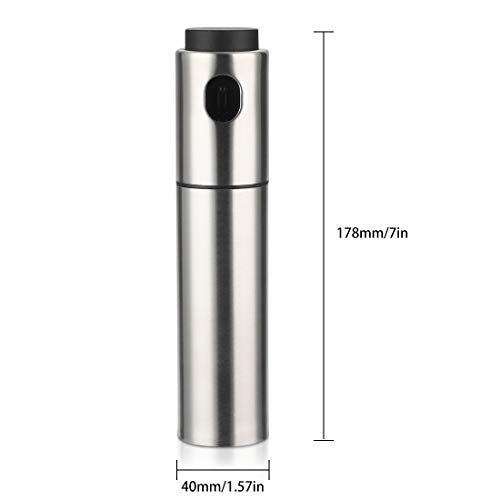 Besmon Oil Olive Sprayer Mister Oil Sprayer for Cooking,BBQ, Making Salad, Cooking, Baking, Roasting, Grilling