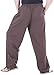 CandyHusky Mens Cotton Loose Joggers Casual Lounge Pajama Gym Workout Yoga Pants (Dark Brown)