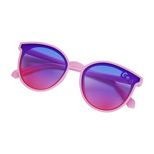 XINBO LOOK Kids fashionable pink Sunglasses, for Kids Age 3-10, Toddler Sunglasses Boys Girls Anti-UV Protection