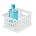 iDesign Spa BPA-Free Recycled Plastic Small Stackable Basket, 8.23