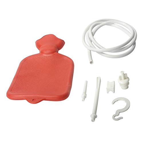 2 Quart Enema Bag and Douche with 8 oz CleanStream Water-Based Anal Lube Kit