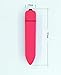 MaDD, Multi Speed Mini Electric G-spot Massager/Vibes, Waterproof 10-Frequency Portable Bullet Vibrator Sex Toy for Adult Women Kit Includes Storage Bag (Pink)