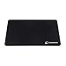 C comanro Gaming Mouse Pad, 12.3'' X 9.6'' Large Coverage Mouse Mat with Smooth Surface Thick Non-Slip Natural Rubber Base, Black