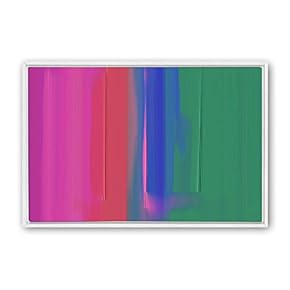 Framed Canvas Wall Art Color Abstract Canvas Prints Home Artwork Decoration for Living Room,Bedroom - 24x36 inches