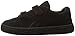 PUMA Unisex-Baby Suede Classic Badge Hook and Loop Sneaker, Black Black, 9 M US Toddler