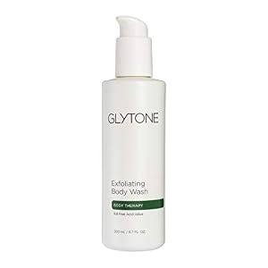Glytone Exfoliating Body Wash with 8.8 Free Acid Value Glycolic Acid, Keratosis Pilaris, KP, Smooth Rough & Bumpy Skin…