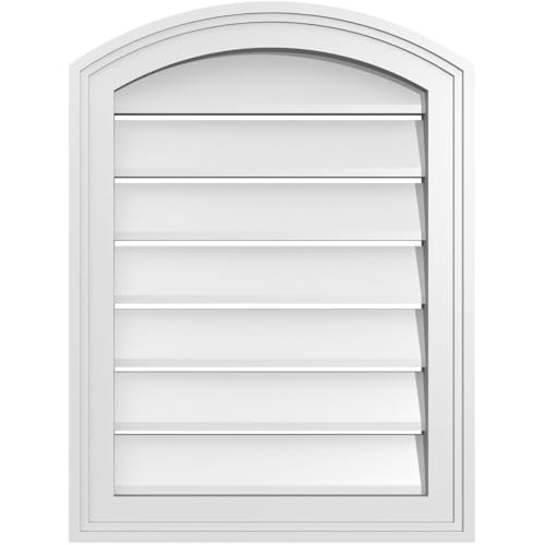 Signature Urethane GVSAR18X2402SF Arch Top Brickmould Frame, Primed Tan Signatu…