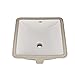 American Standard 0426000.020 Studio Carre 13 by 13-Inch Undercounter Sink, White