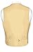 Vesuvio Napoli Men's Paisley Design Dress Vest & Bow Tie GOLD Color BOWTie Set sz Med