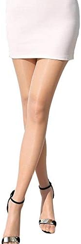 Positive CostumeWomen Silk Reflections Pearly Shine Sparkle Glitter Pantyhose Shimmer Tights Lingerie Sheer Stockings