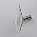 KES SUS 304 Stainless Steel Self Adhesive Towel Robe Hook and Self Sitck On Wall Hook Sticky Brushed Finish 4 Pieces, A7063-P4