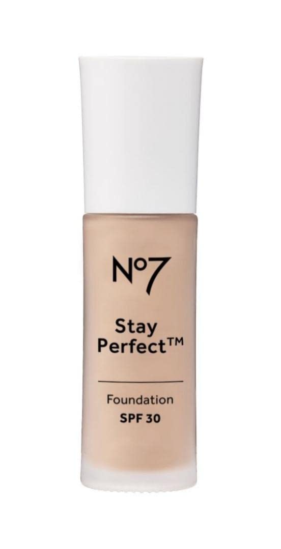 No7 Stay Perfect Foundation (New Formula) - Porcelain spf30 - 30ml